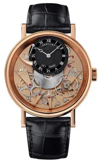 Breguet Tradition 7057br/r9/9w6 Rose gold Black and Golden