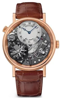 Breguet Tradition 7067BR/G1/9W6 Rose gold Silver and Gray