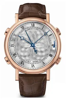 Breguet Classique 7800BR/AA/9YV 02 Rose gold Silver