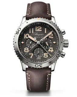 Breguet Type XXI 3817ST/X2/3ZU Stainless steel Black