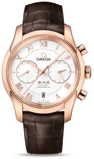 Omega De Ville Co-Axial 431.53.42.51.02.001 Red gold Silver