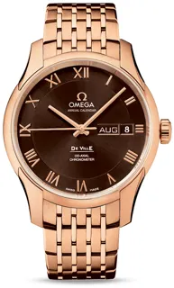 Omega De Ville 431.50.41.22.13.001 Red gold Brown