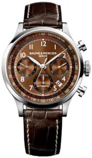 Baume & Mercier Capeland 10083 Stainless steel Brown