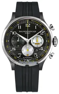 Baume & Mercier Capeland 10281 Stainless steel Black