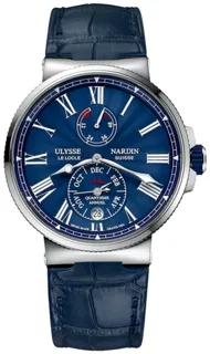 Ulysse Nardin Marine 1133-210/E3 Stainless steel Blue