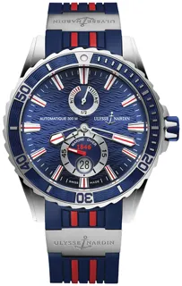 Ulysse Nardin Marine Diver 263-10-3R/93 44mm Stainless steel Blue