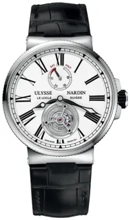 Ulysse Nardin Marine Tourbillon 1283-181/E0 Stainless steel White