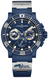 Ulysse Nardin Diver Chronograph 353-98LE-3/ARTEMIS Stainless steel Blue