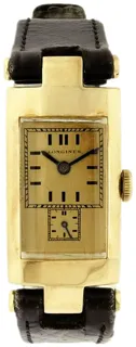 Longines Duo Dial 30mm Yellow gold Golden