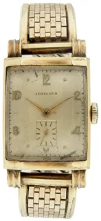 Longines Yellow gold Silver