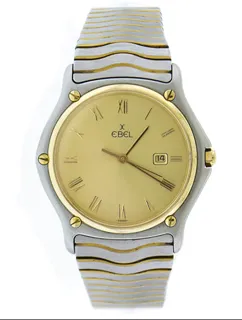 Ebel Stainless steel and 18k yellow gold Golden