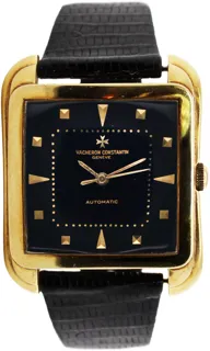 Vacheron Constantin Cioccolatone 4737 35mm Yellow gold Black