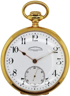 Vacheron Constantin Chronomètre Royal 57mm Yellow gold White