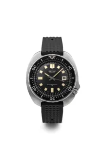 Seiko Captain Willard 6105-8110 Stainless steel and Aluminium Black