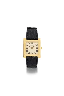 Audemars Piguet Tank 18k Gold Cream