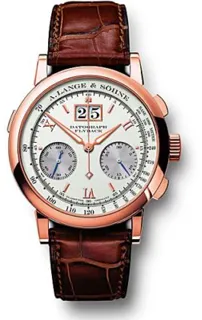 A. Lange & Söhne Datograph 403.032 Rose gold Silver