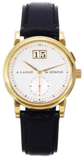 A. Lange & Söhne Langematik 105.021 Yellow gold Silver