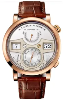 A. Lange & Söhne Zeitwerk 145.032 Rose gold Silver