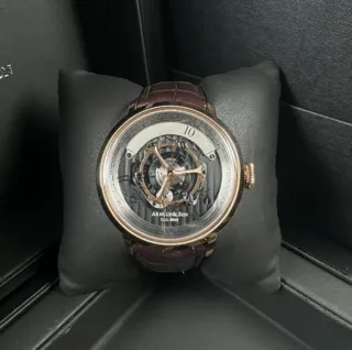 Arnold & Son Golden Wheel 1HVAR.M01A.C120A Rose gold Silver