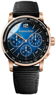 Audemars Piguet Code 11.59 26393OR.OO.A002KB.03 Rose gold Blue