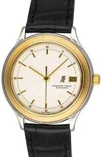 Audemars Piguet Huitième 77113SA Yellow gold and Stainless steel White