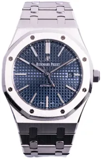 Audemars Piguet Royal Oak 15400ST.OO.1220ST.03 Stainless steel Blue