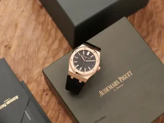 Audemars Piguet Royal Oak 15510OR.OO.D002CR.02 Rose gold Black