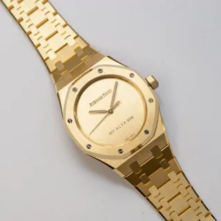 Audemars Piguet Royal Oak 15550BA.OO.1356BA.02 Yellow gold Golden