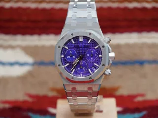 Audemars Piguet Royal Oak 26240BC.OO.1320BC.01 White gold Purple