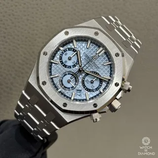 Audemars Piguet Royal Oak 26317BC.OO.1256BC.01 White gold Blue