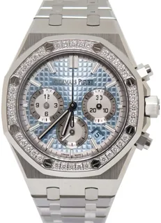 Audemars Piguet Royal Oak 26715ST.ZZ.1356ST.01 Stainless steel Light blue