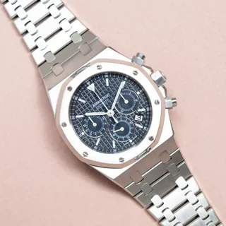 Audemars Piguet Royal Oak Chronograph 25860ST Stainless steel blue