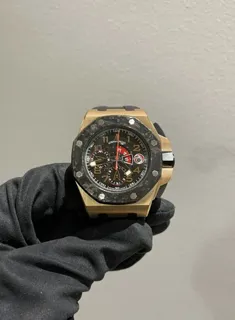 Audemars Piguet Royal Oak Offshore 26062OR.OO.A002CA.01 Carbon fiber and Ceramic and Rose gold and Titanium Black