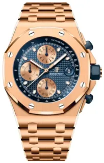 Audemars Piguet Royal Oak Offshore 26238OR.OO.2000OR.01 Rose gold Blue