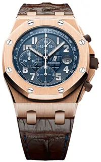 Audemars Piguet Royal Oak Offshore 26365OR.OO.D801CR.01 Rose gold Blue