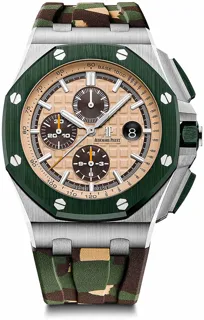 Audemars Piguet Royal Oak Offshore 26400SO.OO.A054CA.01 Stainless steel Beige