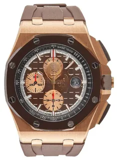 Audemars Piguet Royal Oak Offshore 26401RO.OO.A087CA.01 Rose gold Brown