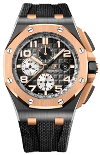 Audemars Piguet Royal Oak Offshore 26405NR.OO.A002CA.01 Rose gold and Black ceramic Gray