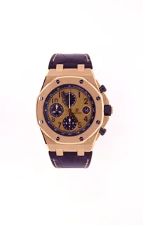 Audemars Piguet Royal Oak Offshore 26470OR.OO.A002CR.01 Ceramic and Rose gold Champagne