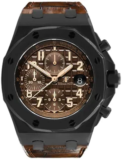 Audemars Piguet Royal Oak Offshore 26470ST.OO.A820CR.01 Ceramic and Stainless steel Brown