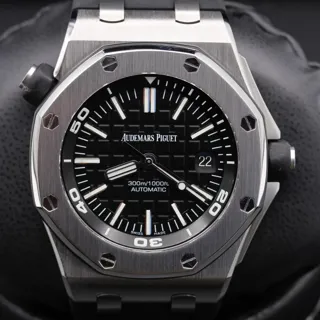 Audemars Piguet Royal Oak Offshore Diver 15710ST.OO.A002CA.01 Stainless steel Black