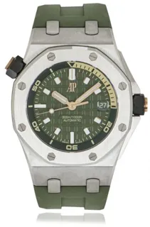 Audemars Piguet Royal Oak Offshore Diver 15720ST.OO.A052CA.01 Stainless steel Green