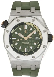 Audemars Piguet Royal Oak Offshore Diver 15720ST.OO.A052CA.01 Stainless steel Green