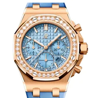 Audemars Piguet Royal Oak Offshore Lady 26231OR.ZZ.A085CA.01 Rose gold Light blue