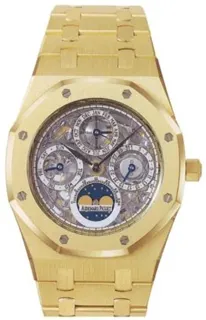 Audemars Piguet Royal Oak Perpetual Calendar 25829BA.OO.0944BA.01 Yellow gold Sapphire