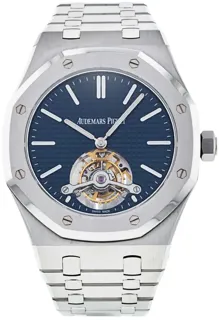 Audemars Piguet Royal Oak Tourbillon 26510ST.OO.1220ST.01 Stainless steel Blue