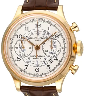 Baume & Mercier Capeland Flyback M0A10007 Rose gold Beige