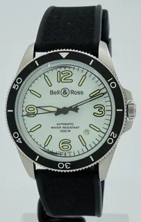 Bell & Ross BRV292 BR V2-92 FULL LUM 41mm Stainless steel green