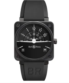 Bell & Ross Instruments BR0192-TURNCOOR Stainless steel Black