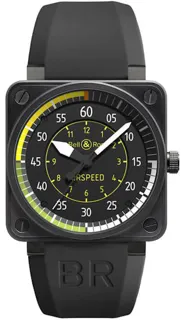 Bell & Ross Instruments BR0192AIRSPEED Stainless steel Black